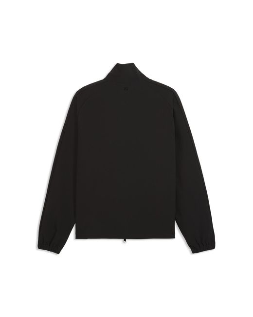 PUMA Black T7 Woven Track Jacket for men