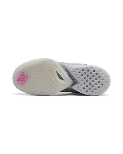 PUMA White Stewie 5 Luminous Basketball Shoes