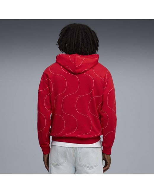 Sudadera Con Capucha Scuderia Ferrari Hp Monza Para Hombre, Ropa, Rosso Corsa PUMA de hombre de color Red