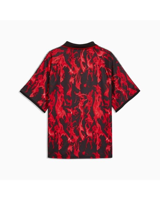 PUMA Red Ac Milan King Retro Jersey For All Time for men