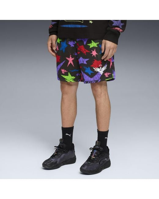 PUMA Lamelo Star Vision Shorts Herren in Blue für Herren