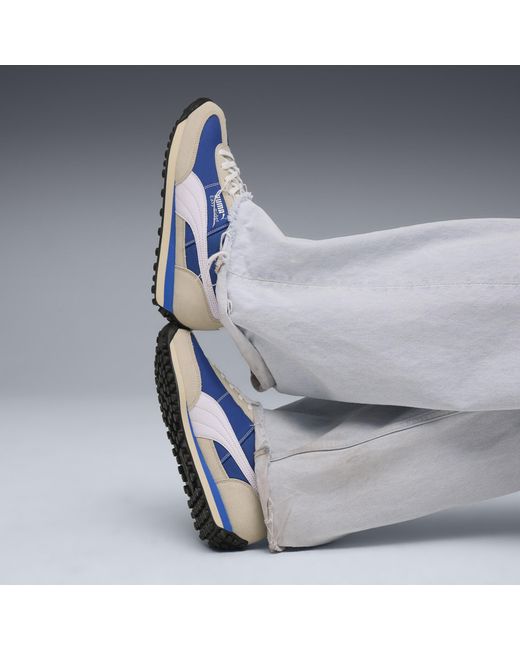 PUMA Blue Easy Rider Thrive Und Triumph Schuhe, Clyde Royal/Weiß