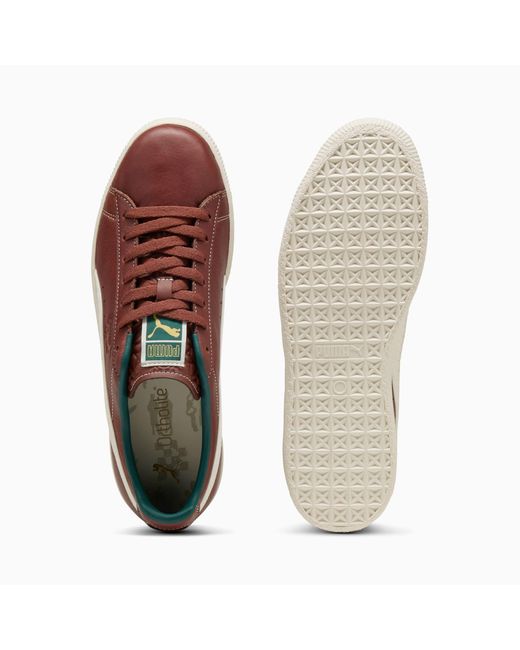 PUMA Palais Artisan Clyde Sneakers Voor in het Brown