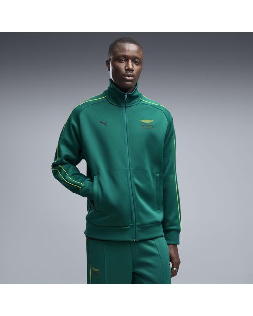 PUMA Green X Aston Martin Aramco F1 Team T7 Track Jacket for men