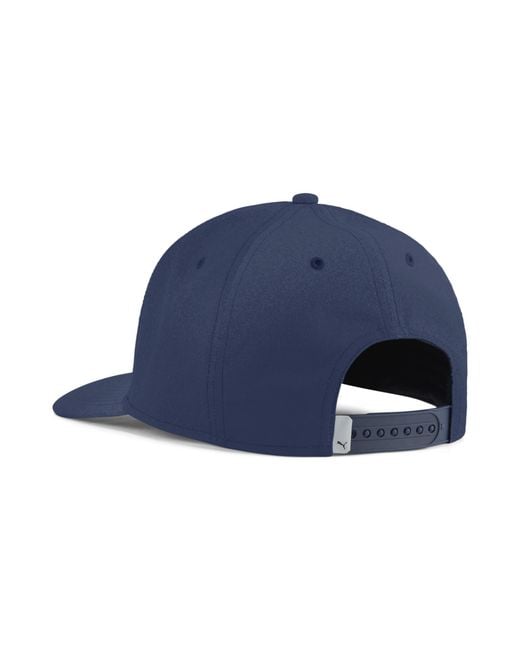 PUMA Blue Coastal Claret Golf Cap for men