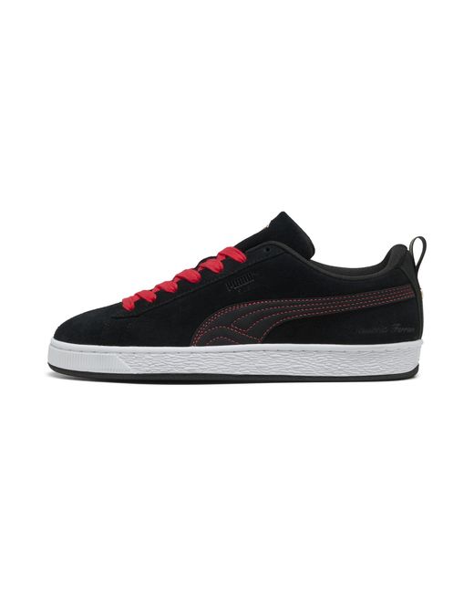 PUMA Red Ferrari Suede Og Sneakers