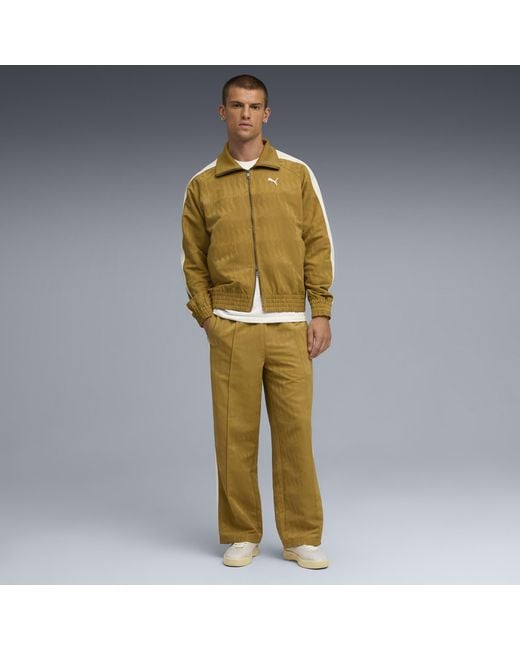 Giacca Sportiva The Neverworn V T7 Da Uomo, Abbigliamento, Honey Butter/Aop di PUMA in Metallic da Uomo