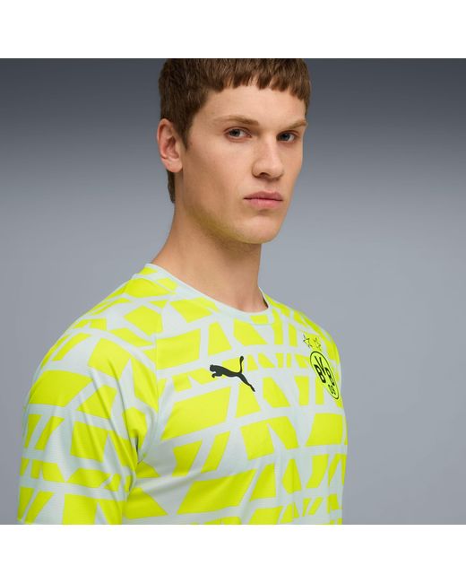 PUMA Metallic Bvb Warm Up Jersey for men