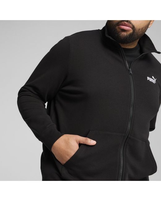 Giacca Da Corsa Con Logo Essentials N. 1 Da Uomo di PUMA in Black da Uomo