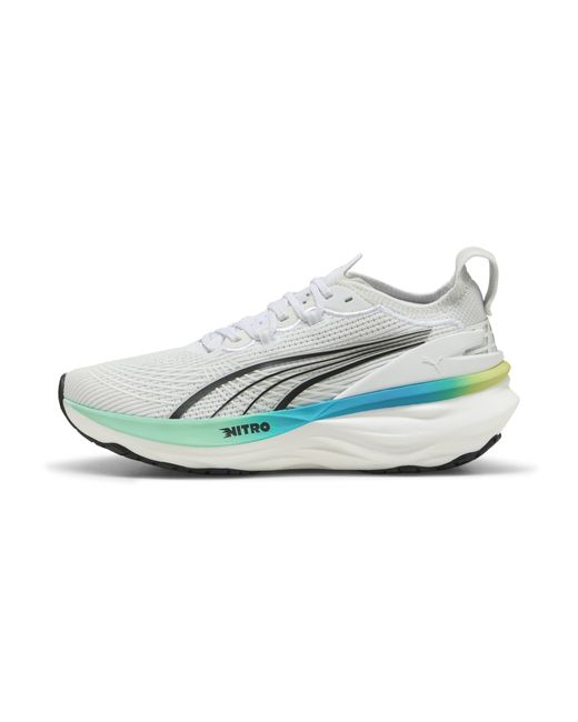 PUMA White Foreverrun Nitro 2 Laufschuhe Damen, Sport, /Mint Melt