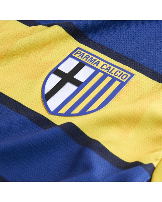 PUMA Parma Calcio 24/25 Uitshirt Voor L Clyde Royal Faster Yellow Blue voor heren