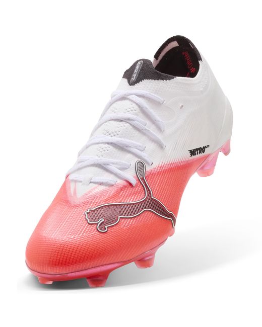 PUMA Red Ultra Nitro 7 Ultimate Fg Football Boots