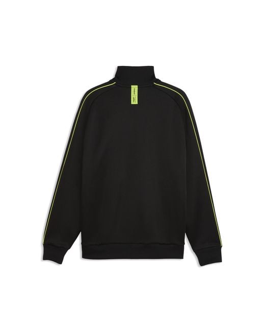 PUMA Black X Aston Martin Aramco F1 Team T7 Track Jacket for men