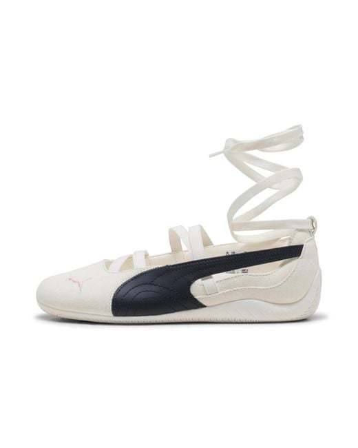 PUMA White X Rosé Speedcat Ballet Sneakers Damen, Schuhe, Warm/Schwarz/Frosty Rosa