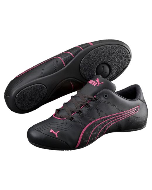 puma soleil v2 black suede