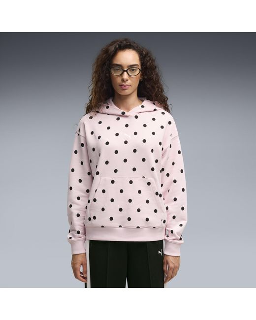 PUMA Pink Relaxed Hoodie