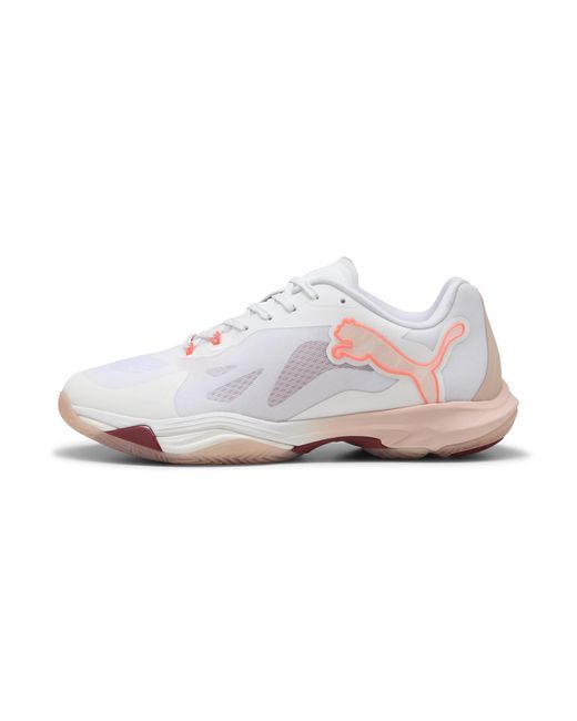 PUMA White Vantage Nitro Handballschuhe Damen