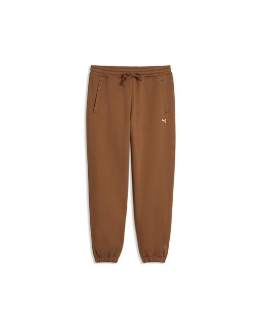 PUMA Brown Select Essentials Relaxed Sweatpants for men