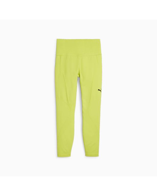 PUMA Yellow Shapeluxe Seamless Tights