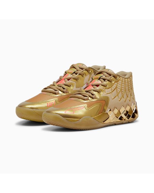 Chaussures De Basketball Mb.01 Golden Child PUMA en coloris Natural
