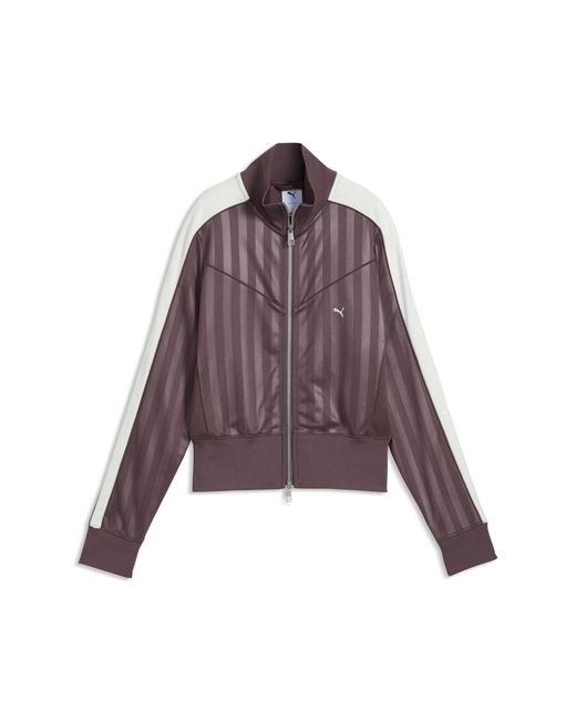 PUMA Brown T7 Track Jacket