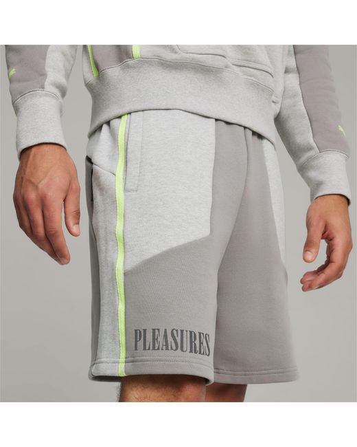 PUMA X PLEASURES Shorts in Gray für Herren