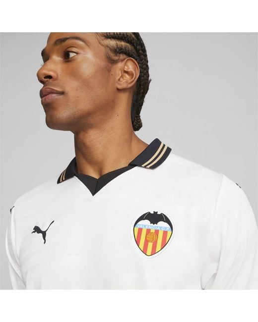 Valencia CF 23/24 Home Jersey Men, White, Puma