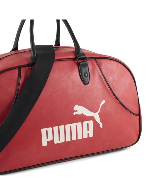 PUMA Red Archive Grip Bag