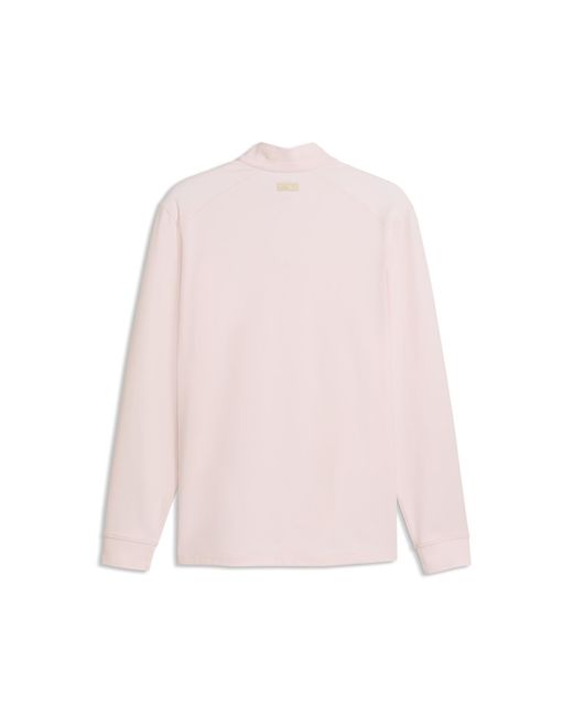 PUMA Pink X Arnold Palmer Cloudspun Quarter-Zip Golf Jacket for men
