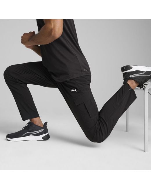 PUMA Black TAD TECH Gewebte Cargohose