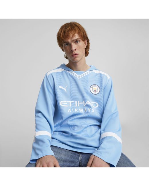 Puma blue jersey deals