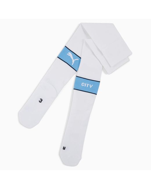 PUMA Blue Manchester City Graphic Socks for men