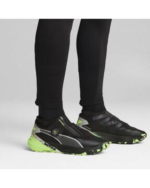 PUMA Green Voyage Nitro 3 Disc Trail Running Shoes /Fizzy Apple for men