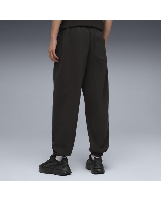 PUMA Black Select Essentials Relaxed Sweatpants for men