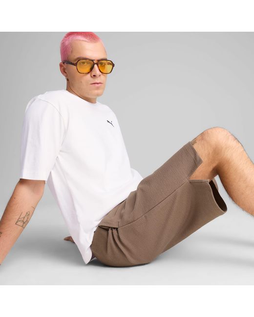 PUMA Gray Premium Essentials 11" Relaxed Shorts