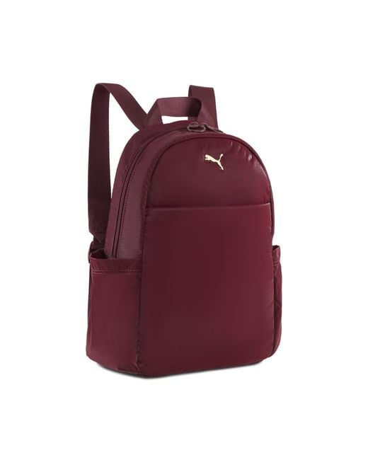 PUMA Purple Up 12 L Kleiner Rucksack, Accessoires, Ruby Shimmer/Metallisch Logo