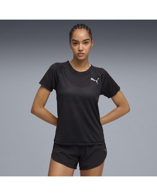 PUMA Black Lightspeed Running T-Shirt