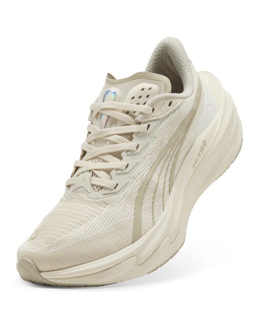 PUMA White Deviate Nitroâ 4 Road Running Shoes