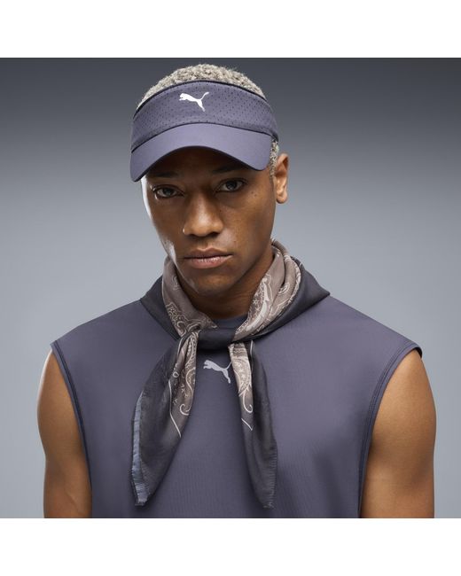 PUMA Blue Everyday Running Visor