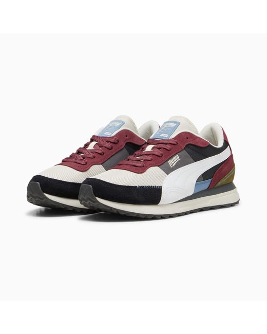 PUMA Red Road Rider Suede Sneakers