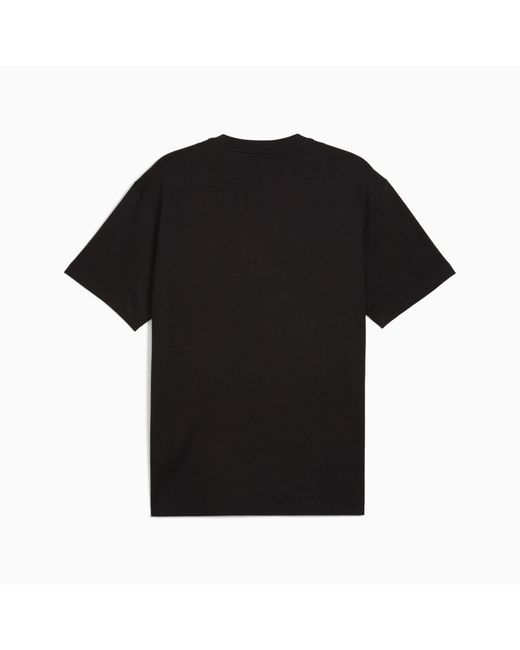 PUMA Essentials Elevated Uniseks T-Shirt Voor in het Black