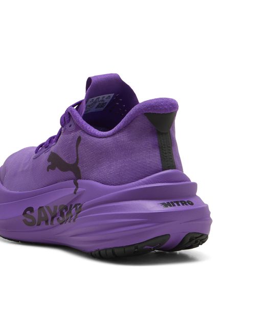 PUMA Purple X Saysky Magmax Nitro 2 Running Shoes