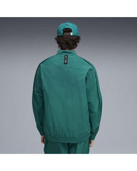 PUMA Green X Aston Martin Aramco F1 Team T7 Track Jacket for men