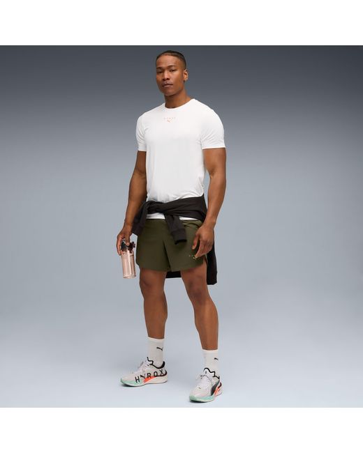 PUMA White X Hyrox Cloudspun Thermoadapt T-Shirt for men