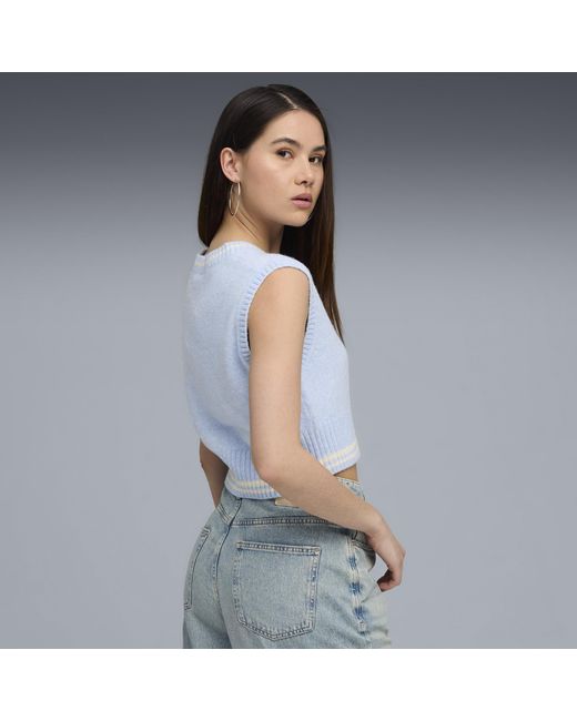 PUMA Blue Premium Essentials Vest