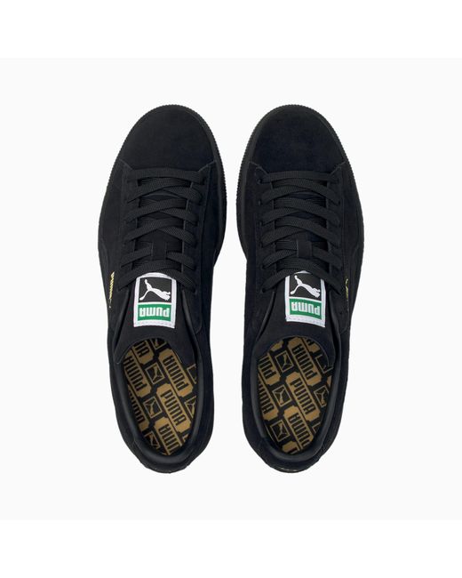 PUMA Black Suede Classic XXI Sneakers Schuhe