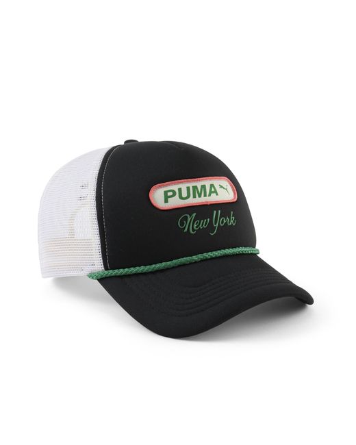 PUMA Black Lorimer Trucker Cap