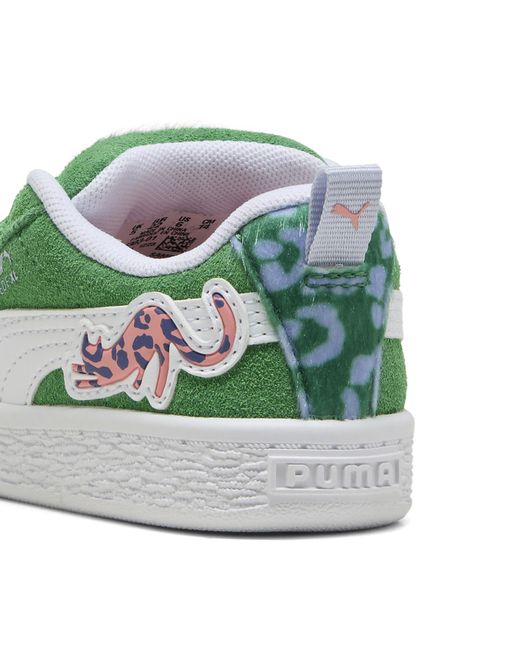 PUMA Green Suede Xl Cats Club Sneakers Baby Schuhe