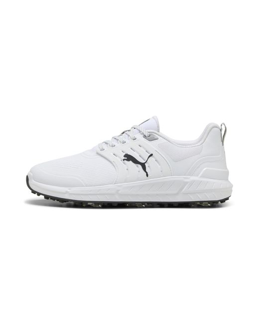 PUMA White Ignite Elevate 2 Tour Golf Shoes for men