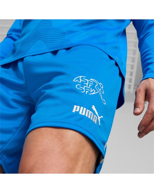 PUMA Schweiz 22/23 Shorts für in Blue für Herren